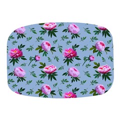 Delicate Peonies Mini Square Pill Box by SychEva