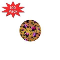 Delicate Peonies 1  Mini Buttons (100 Pack)  by SychEva