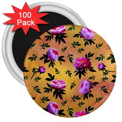 Delicate Peonies 3  Magnets (100 Pack) by SychEva