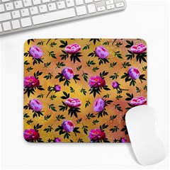 Delicate Peonies Large Mousepads by SychEva