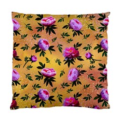 Delicate Peonies Standard Cushion Case (two Sides) by SychEva