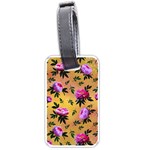 Delicate Peonies Luggage Tag (one side) Front