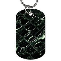 Dragon Scales Dog Tag (one Side) by PollyParadise