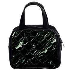 Dragon Scales Classic Handbag (two Sides) by PollyParadise