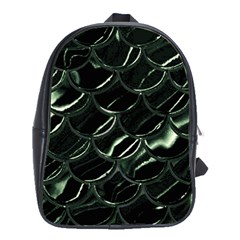 Dragon Scales School Bag (large) by PollyParadise