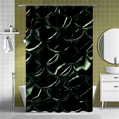 Dragon Scales Shower Curtain 48  X 72  (small)  by PollyParadise