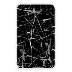 Black And White Splatter Abstract Print Memory Card Reader (rectangular)