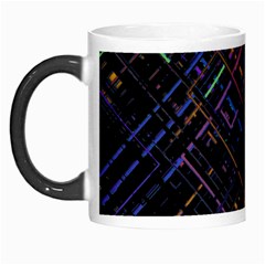 Criss-cross Pattern (multi-colored) Morph Mugs by LyleHatchDesign