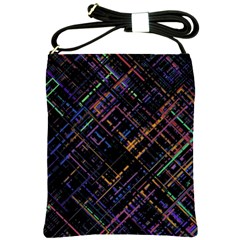 Criss-cross Pattern (multi-colored) Shoulder Sling Bag