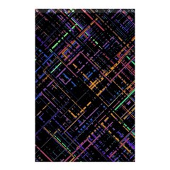 Criss-cross Pattern (multi-colored) Shower Curtain 48  X 72  (small)  by LyleHatchDesign