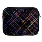 Criss-cross Pattern (multi-colored) Apple iPad 2/3/4 Zipper Cases Front