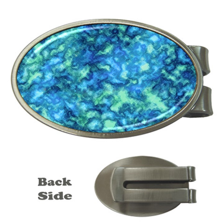 Deep Blues Money Clips (Oval) 