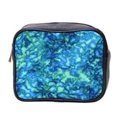 Deep Blues Mini Toiletries Bag (two Sides)