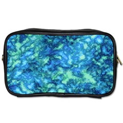 Deep Blues Toiletries Bag (one Side)