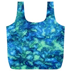 Deep Blues Full Print Recycle Bag (xl)