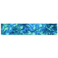 Deep Blues Small Flano Scarf