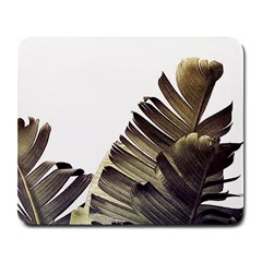 Vintage Banana Leaves Large Mousepads by goljakoff