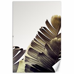 Vintage Banana Leaves Canvas 20  X 30  by goljakoff