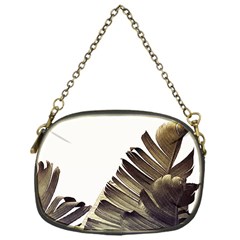 Vintage Banana Leaves Chain Purse (one Side) by goljakoff