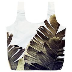 Vintage Banana Leaves Full Print Recycle Bag (xl) by goljakoff