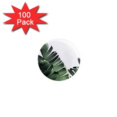 Banana Leaves 1  Mini Magnets (100 Pack)  by goljakoff