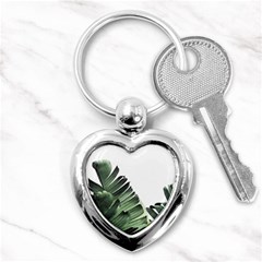 Banana Leaves Key Chain (heart) by goljakoff