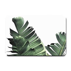 Banana Leaves Small Doormat  by goljakoff