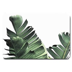 Banana Leaves Large Doormat  by goljakoff