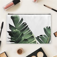 Banana Leaves Cosmetic Bag (large) by goljakoff