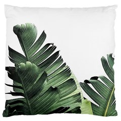 Banana Leaves Large Cushion Case (two Sides) by goljakoff