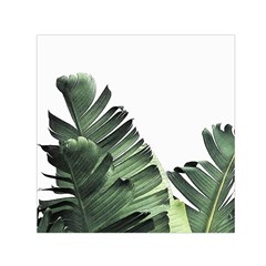 Banana Leaves Small Satin Scarf (square) by goljakoff