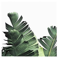 Banana Leaves Wooden Puzzle Square by goljakoff