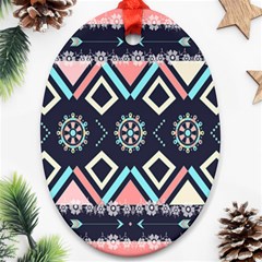 Gypsy-pattern Ornament (oval) by PollyParadise