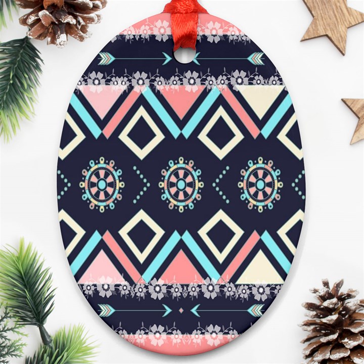 Gypsy-pattern Ornament (Oval)