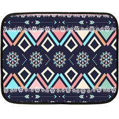 Gypsy-pattern Double Sided Fleece Blanket (mini)  by PollyParadise