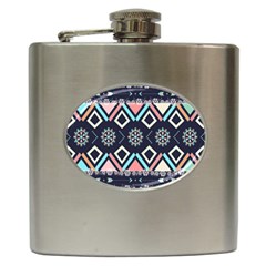 Gypsy-pattern Hip Flask (6 Oz)