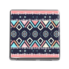 Gypsy-pattern Memory Card Reader (square 5 Slot) by PollyParadise