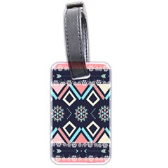 Gypsy-pattern Luggage Tag (two Sides) by PollyParadise