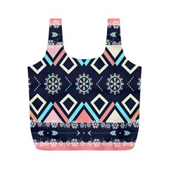 Gypsy-pattern Full Print Recycle Bag (m) by PollyParadise