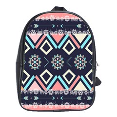 Gypsy-pattern School Bag (large) by PollyParadise