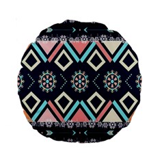 Gypsy-pattern Standard 15  Premium Round Cushions by PollyParadise