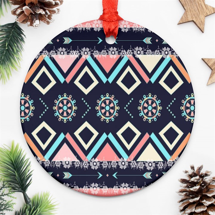 Gypsy-pattern Ornament (Round)