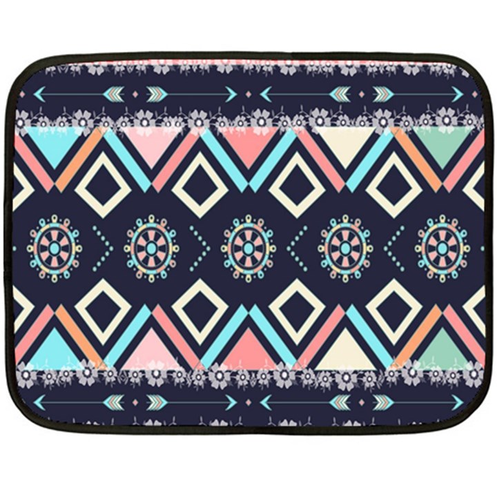 Gypsy-pattern Double Sided Fleece Blanket (Mini) 