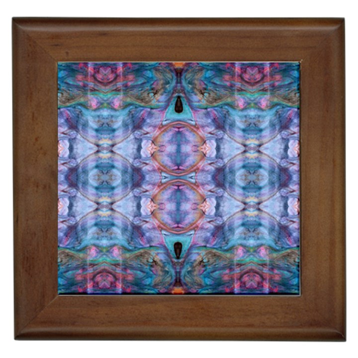 Pebbles Cropped Repeats Framed Tile