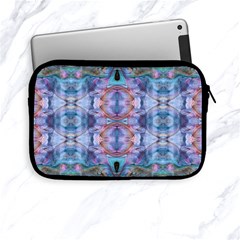 Pebbles Cropped Repeats Apple Ipad Mini Zipper Cases by kaleidomarblingart