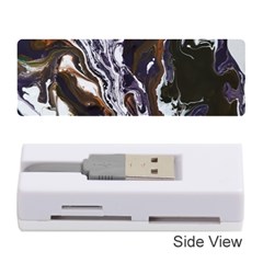 Fluid Patterns Memory Card Reader (stick) by kaleidomarblingart