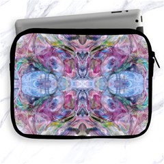 Marbled Pebbles Apple Ipad 2/3/4 Zipper Cases by kaleidomarblingart