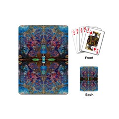 Abstract Marbling Painting Repeats Playing Cards Single Design (mini)