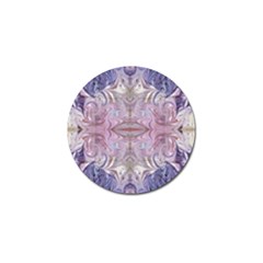 Amethyst Swirls Repeats Golf Ball Marker (10 Pack) by kaleidomarblingart