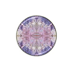 Amethyst Swirls Repeats Hat Clip Ball Marker (10 Pack) by kaleidomarblingart